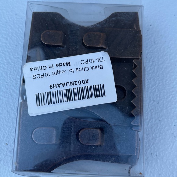 3/$15 New In package Brick Brackets 10 Pc - Picture 4 of 6